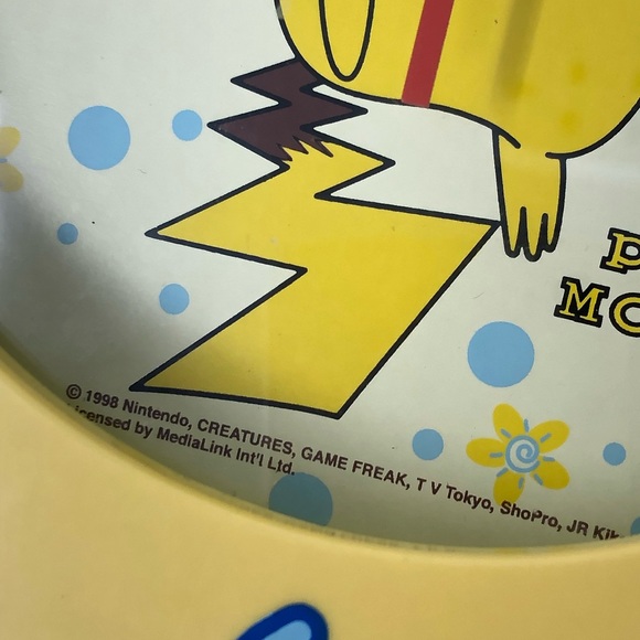 Vintage Pikachu Pokémon Wall Clock - Picture 3 of 7